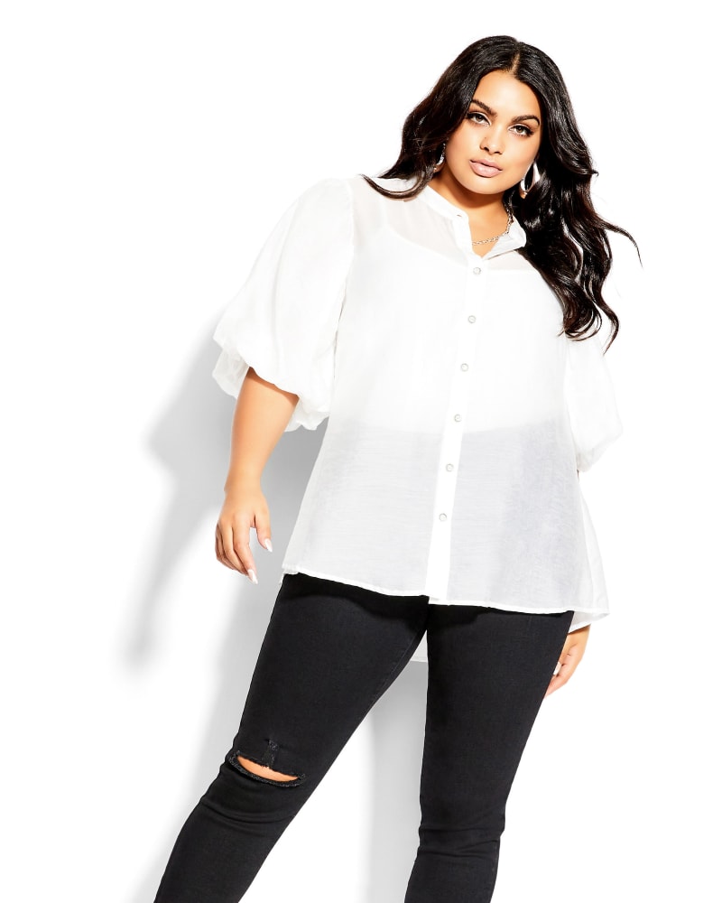 Plus size model wearing  by City Chic | Dia&Co | dia_product_style_image_id:185026